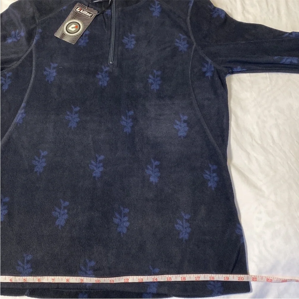 NWT Killtec Microfleece 1/4 Zip-Neck Pullover Jacket - Picture 12 of 15